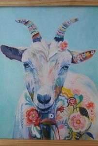 Print "Magical Goat" by Starla Michelle Halfmann